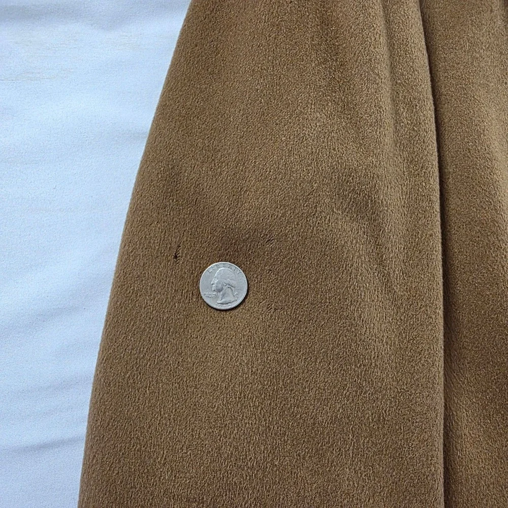 Haspel Blazer Sport‎ Coat B1002 100% Cashmere 2-Button 46L Camel Brown Luxury